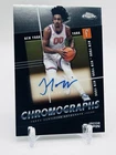24-25 Topps Chrome Chromographs Jacob Toppin Autograph Basketball Card