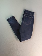 Gap 1969 Legging Jeans Womens 2 26 Regular Dark Wash Blue Denim Skinny Stretch