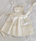 Vintage Barbie White Apron No. 962 Barbie Q 1960s