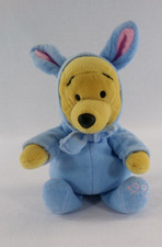 Vintage 1999 Disney Easter Bunny Pooh Plush Toy Winnie the Pooh - Faded Tush Tag