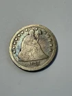 1877-P Seated Liberty Quarter 25c Coin Silver