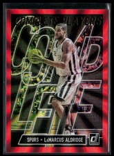 LaMarcus Aldridge 2019-20 Donruss Complete Players Holo Red Laser #13 Spurs