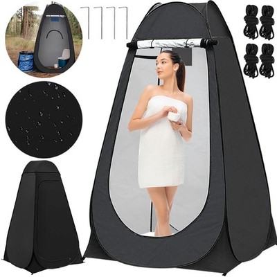 Tragbares Outdoor Pop Up Sichtschutzzelt Camping Dusche WC Umkleidekabine Wander