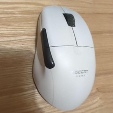 Roccat Kone White Gaming Mouse Wireless Side Buttons Unused Tested