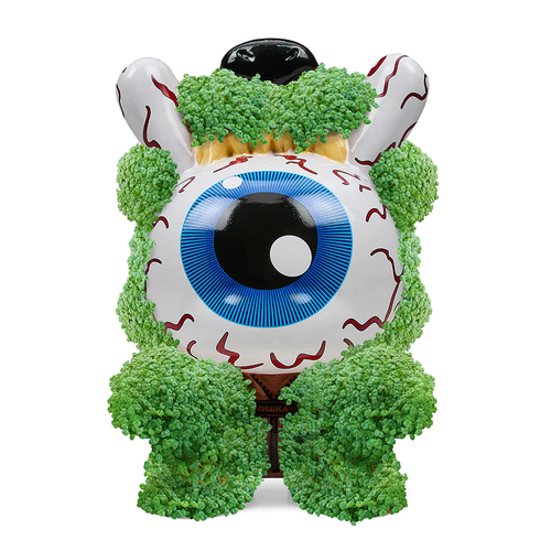 Reloj Kidrobot Keep 8 pulgadas Chia Pet Dunny de Mishka-Edición Bloodshot - Imagen 2 de 4