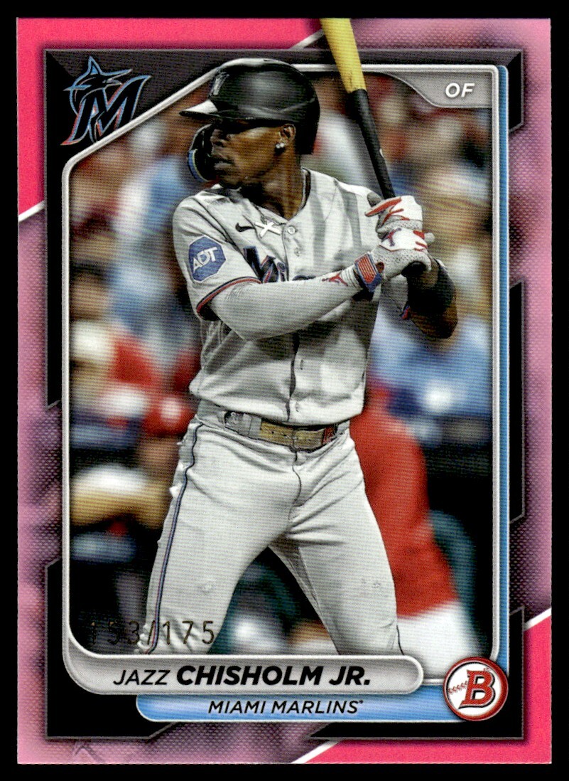 jazzman 限定500枚‎ Party After Hours 2024 Bowman Pink 153/175 Jazz Chisholm #95 GS1 | eBay