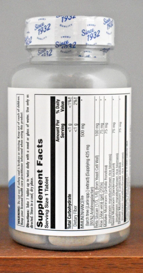 KAL Maximum NK Cells 60 Comprimidos Reishi Maitake Shiitake Beta Glucano Foto 3 de 4