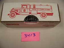 1929 INTERNATIONAL TRUCK COIN BANK, TEXACO LUBRICANTS COMPANY ITEM (ITEM #3413)
