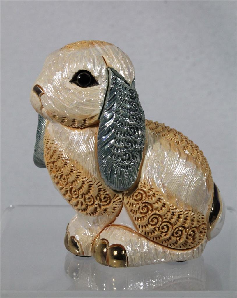 DeRosa Rinconada Family Figurine - 'Lop Eared Rabbit' - F237