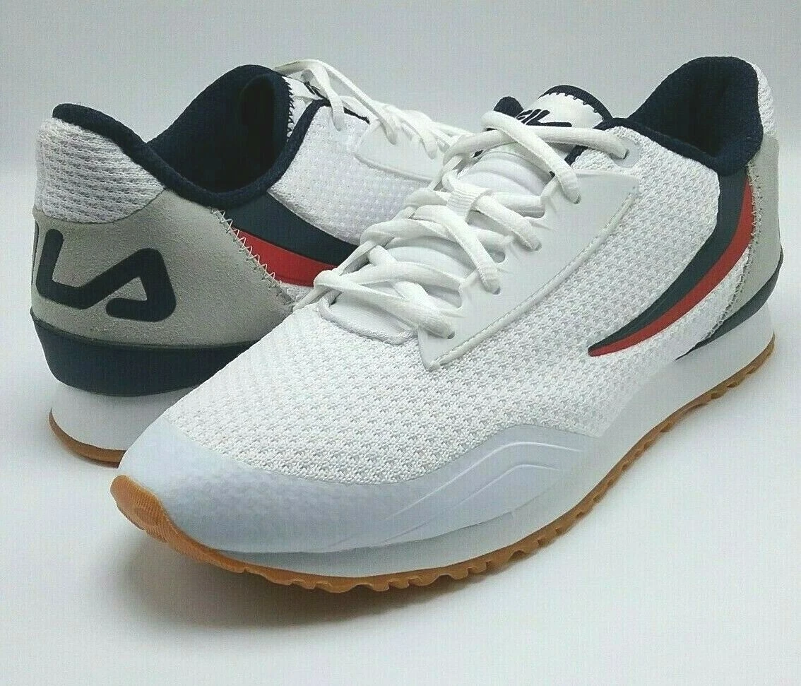 Fila Menand#039;s Tennis Shoes US 11 White Sneakers 5CM00521-125 eBay