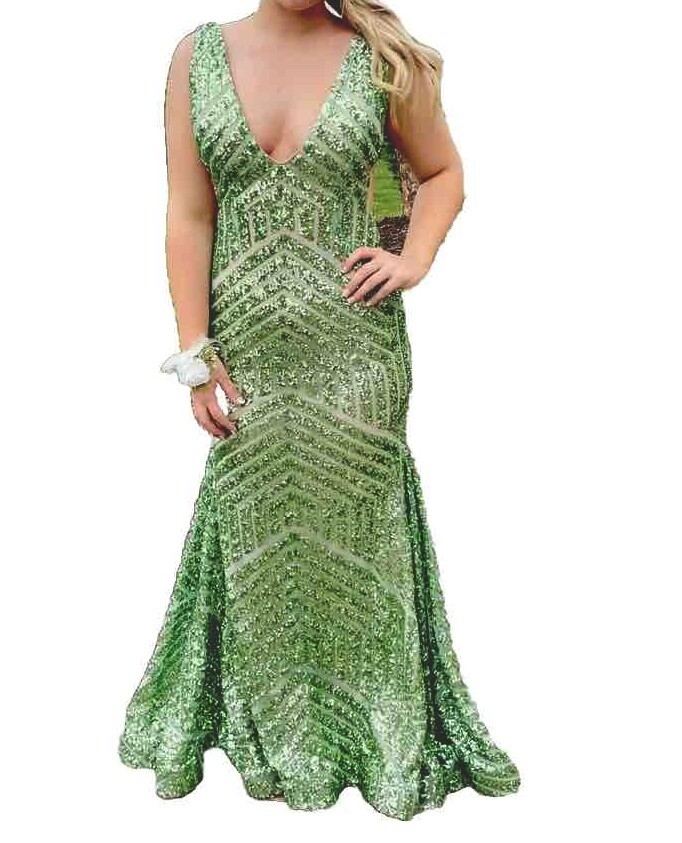open lace back dress Jovani 39307 main image 1