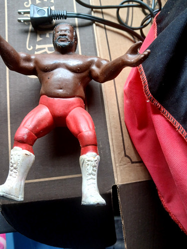 Junkyard Dog 1984 WWF LJN Titan Sports 8 Vintage W...