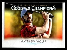 2021 Upper Deck Goodwin Champions #99 Matthew Wolff