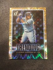 2021 Donruss Vladimir Guerrero Jr. Trending Gold /999 (Free Shipping)