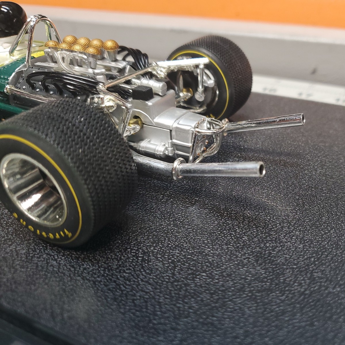 Quartzo 1/18 Scale Lotus 49 Jim Clark 1st 1968 South Africa GP | eBay
