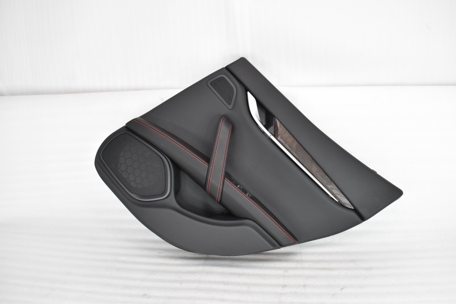 🚀 14-17 Maserati Ghibli Rear Right Side Complete Interior Door Panel Black OEM