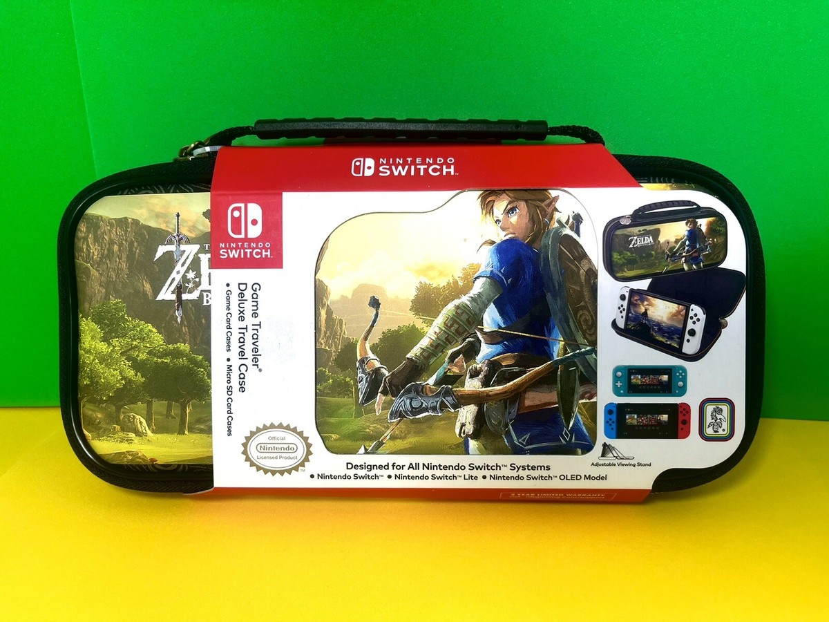 BOTW Link Official Nintendo Game Traveler Deluxe Travel Case for