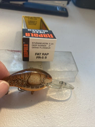 Rapala Deep Runner FAT RAP FR-5 S Vintage Fishing Lures 