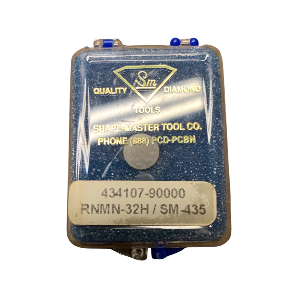 SHAPE MASTER TOOL SHAPE-MASTER Diamond Insert - RNMN-32H/SM-435, 434107-90000 - Qty. 1 - NEW