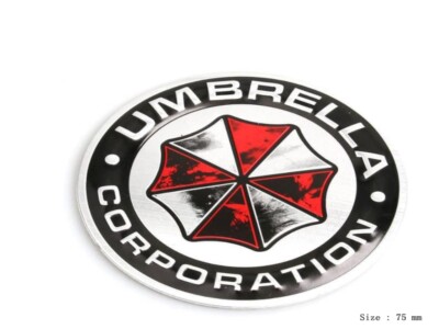 Resident Evil Umbrella Corporation Biohazard Auto Emblem LKW car Sticker Badge