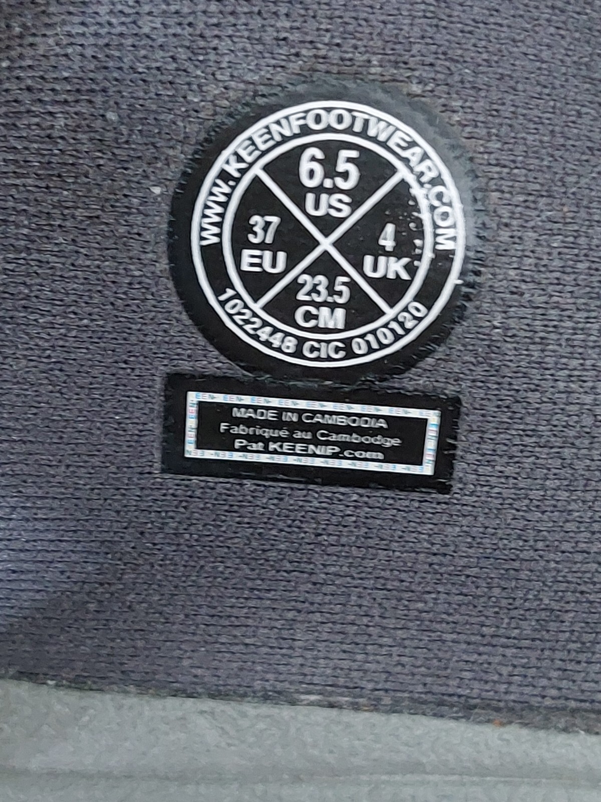 Sandali da passeggio donna grigi Keen taglia 4 37