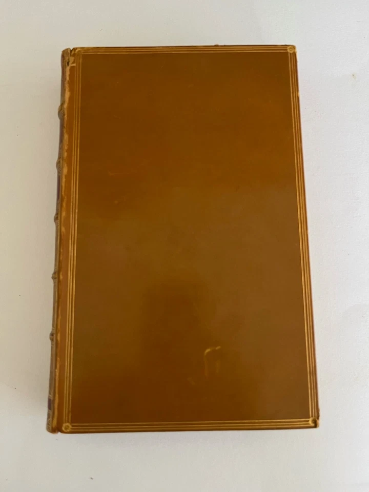 WORKS of RIGHT HONOURABLE EDMUND BURKE - vol V , 1852, London, Leather binding - Image 2 of 4