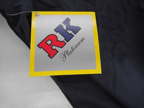 Boys R/K Platinum Short Sleeve Navy Uniform/Casual Polo Shirt Sz XSmall-XLarge - Picture 3 of 3