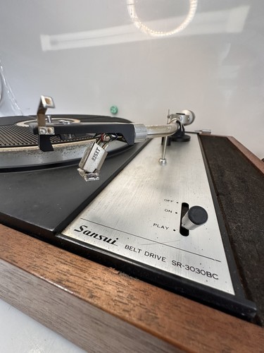 Rare Sansui Belt Drive Turntable SR-3030BC for Project for Repair - Picture 3 of 8