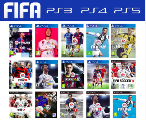 Fifa Séries Pour PS2, Psp, PS3, PS4, PS5 - PLAYSTATION - Rapide