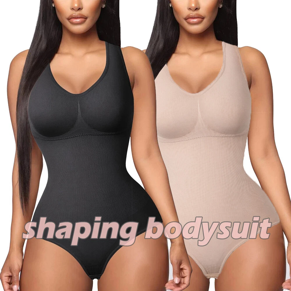 Seamless Firm Control Shapewear Shaping Bodysuit Ladies All in One Body  Shaper