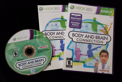 Body and Brain Connection KINECT (Xbox 360, 2011) Complete w/ Manual CIB, TESTED