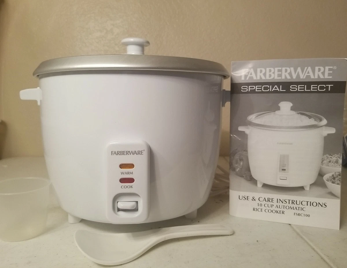 Farberware Special Select 10 Cup Rice Cooker Steamer FSRC100