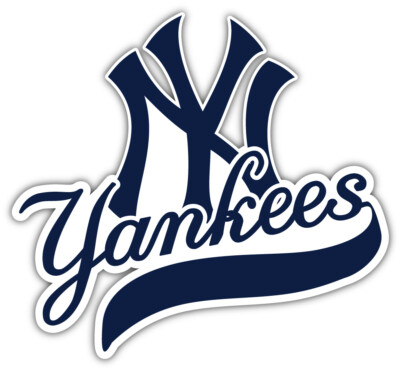 New York Yankees MLB Baseball Sport Logo Car Bumper Sticker Decal 