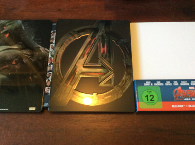 Avengers - Age of Ultron  [3D BLU RAY 2D Blu Ray] Steelbook MARVEL MCU