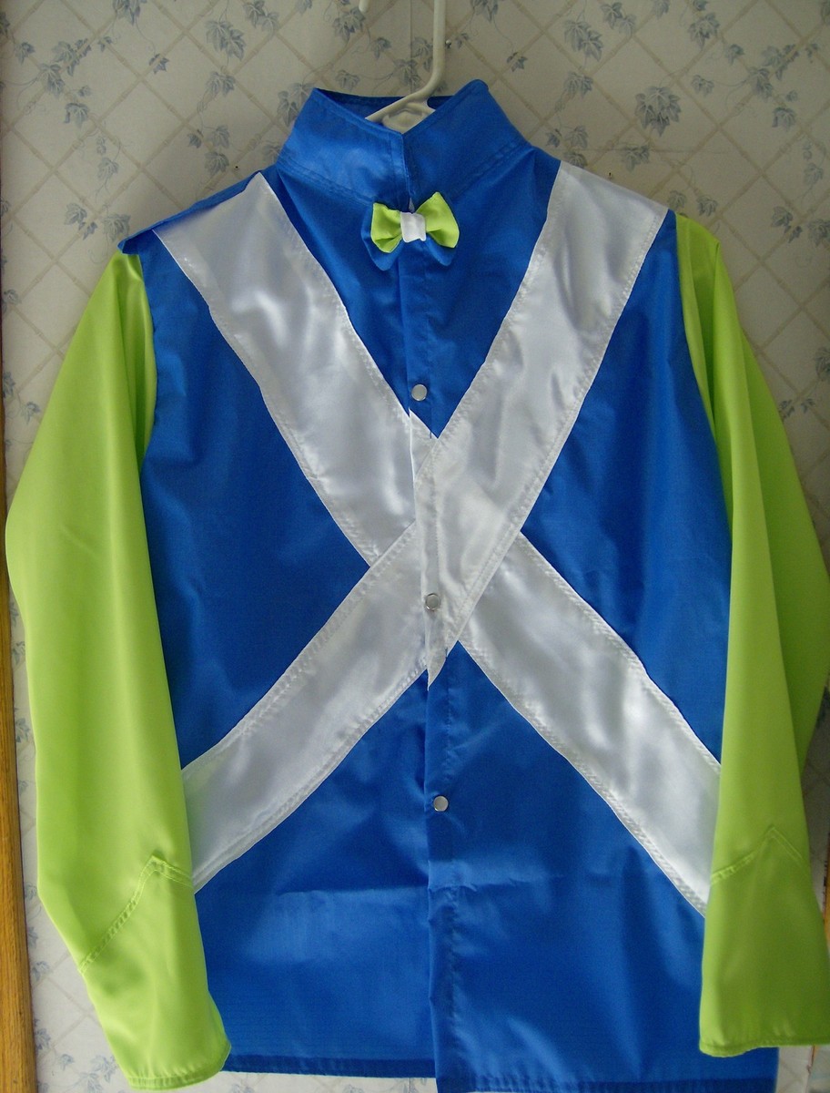 HORSE RACING JOCKEY SILKS-THIS DESIGN YOUR COLOR CHOICE NYLON 