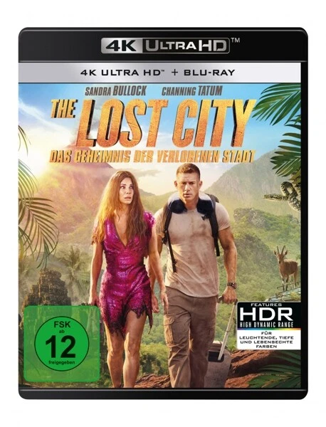 THE LOST CITY-DAS GEHEIMNIS DER VERLORENEN... 2 ULTRA HD BLU-RAY NEU - Bild 1 von 1