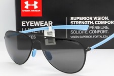 NEW UNDER ARMOUR ALLOY TD SUNGLASSES Satin Black frame / Grey Mirror lens