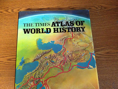 THE TIMES ATLAS OF WORLD HISTORY-REVISED 1980-LARGE HB/J-SUPERB