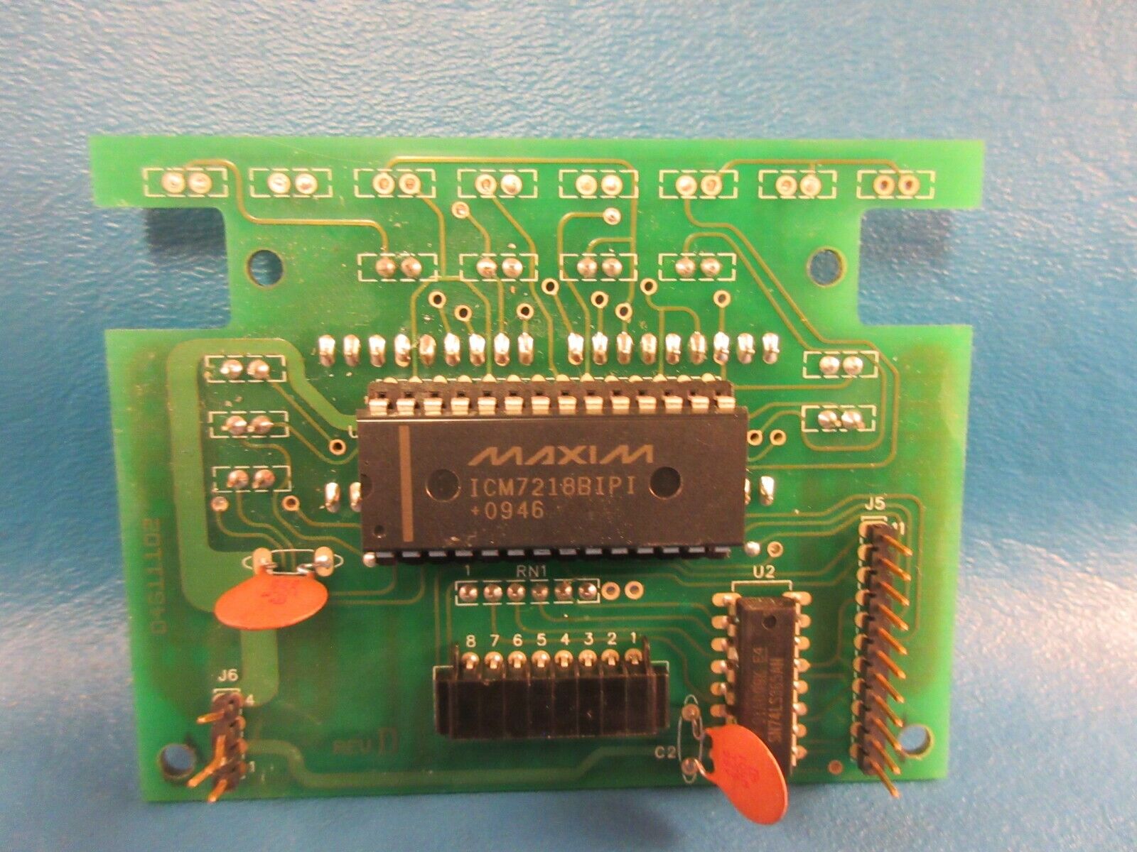 USED, NTI 046-111-02, 04611102 Circuit Board, 4 Diget Display (A