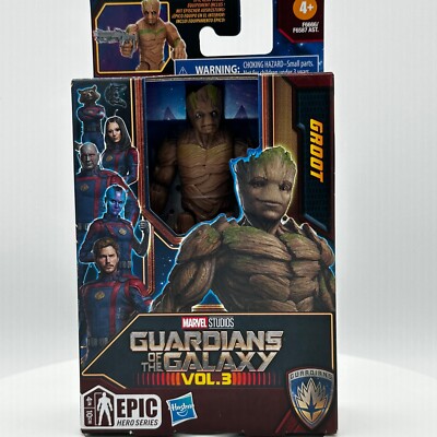 Marvel Studios  Guardians of The Galaxy Vol. 3 Groot Action Figure, Epic Hero