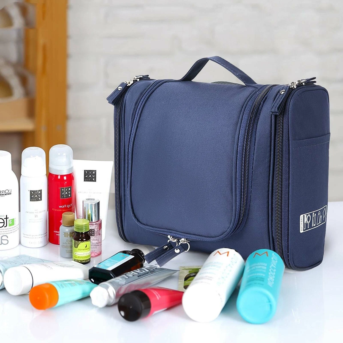 Hanging Toiletry Bag Travel Large Wash Bag for Women Mens