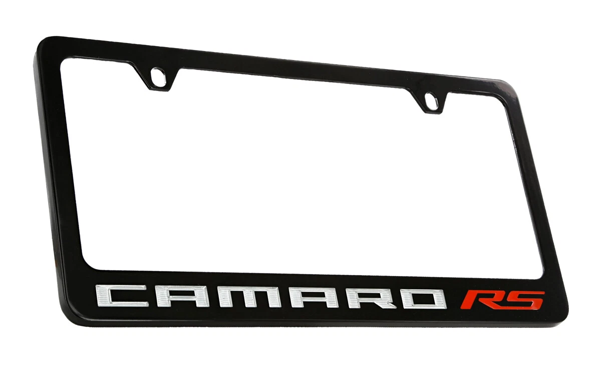 Camaro rs 2024 license plate frame