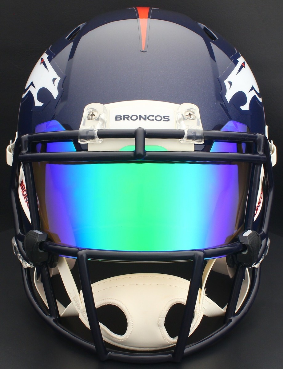 CUSTOM*** DENVER BRONCOS Full Size NFL Riddell SPEED Football