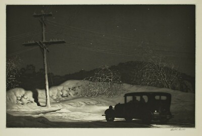 Which Way : Martin Lewis : 1932 :  Archival Quality Art Print