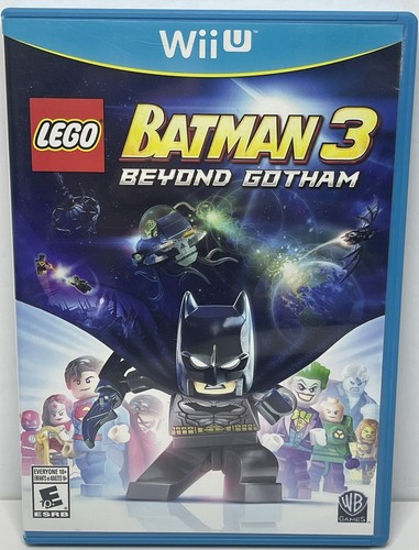 LEGO Batman 3: Beyond Gotham (2014 Nintendo Wii U, NTSC, Cib) Canadian - Picture 4 of 7