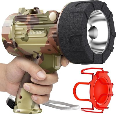 Super Brillante LED De Mano Foco De Linterna Recargable Con Tripode 1000000Lm US
