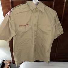 Boy Scout UNIFORM SHIRT New Style Ladies Extra Small XS Short Sleeve Shirt M83