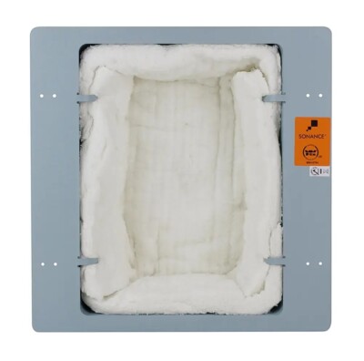 Sonance - FIRE-RATED SHALLOW BACKCAN  for In-Wall Speakers (Each) - Metal