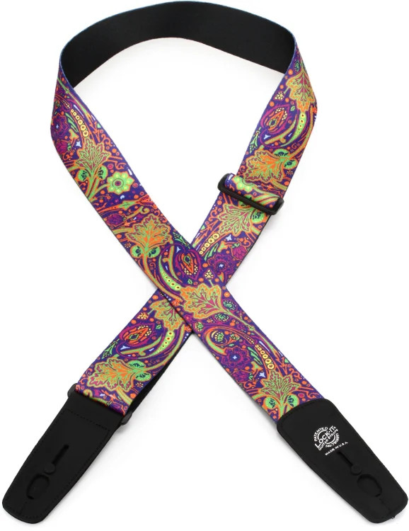 Lock-It Straps Bob Masse Series Plush Poly Strap with Locking Ends - Blue 5590₽