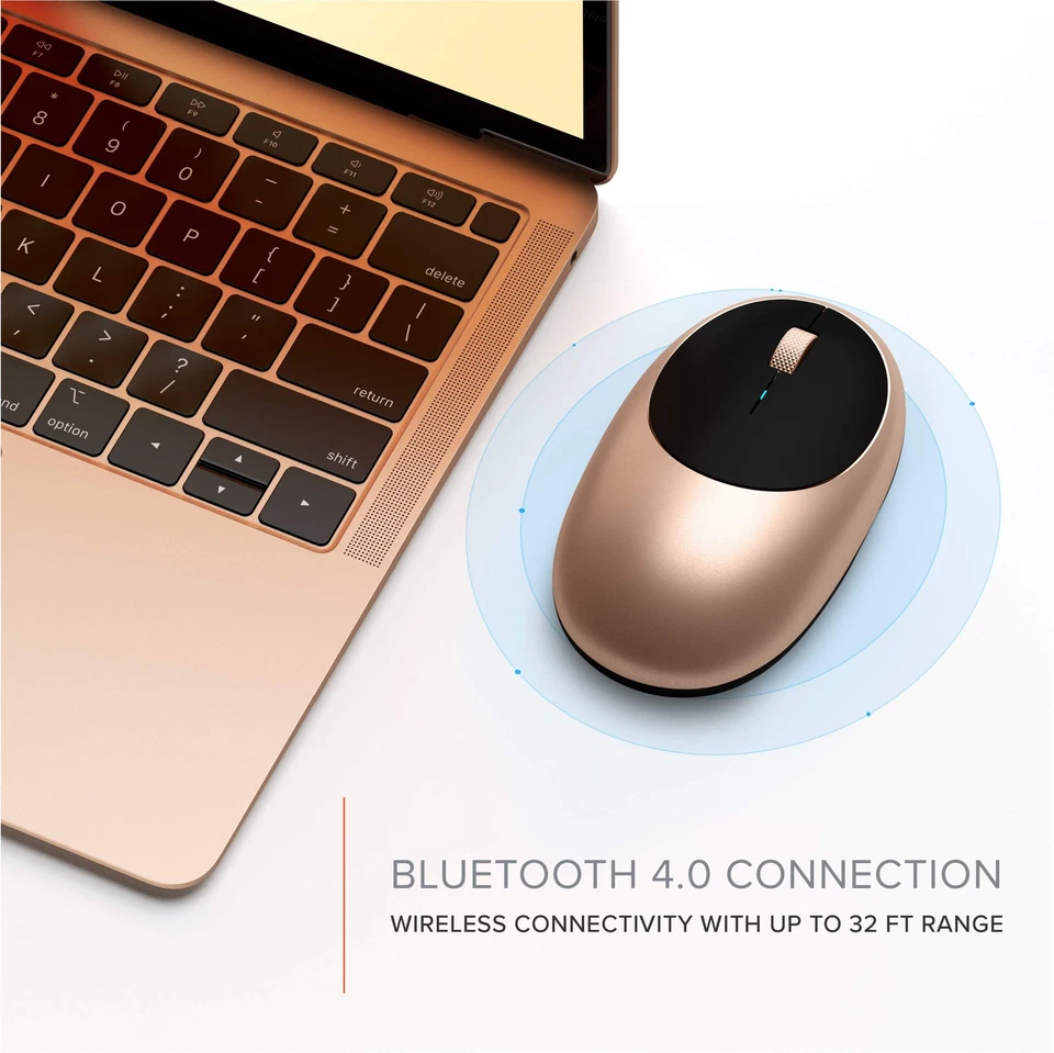 M1 Wireless Bluetooth Mouse, USB-C Rechargeable, Compact & Portable, for Mac/... - Image 2 of 4